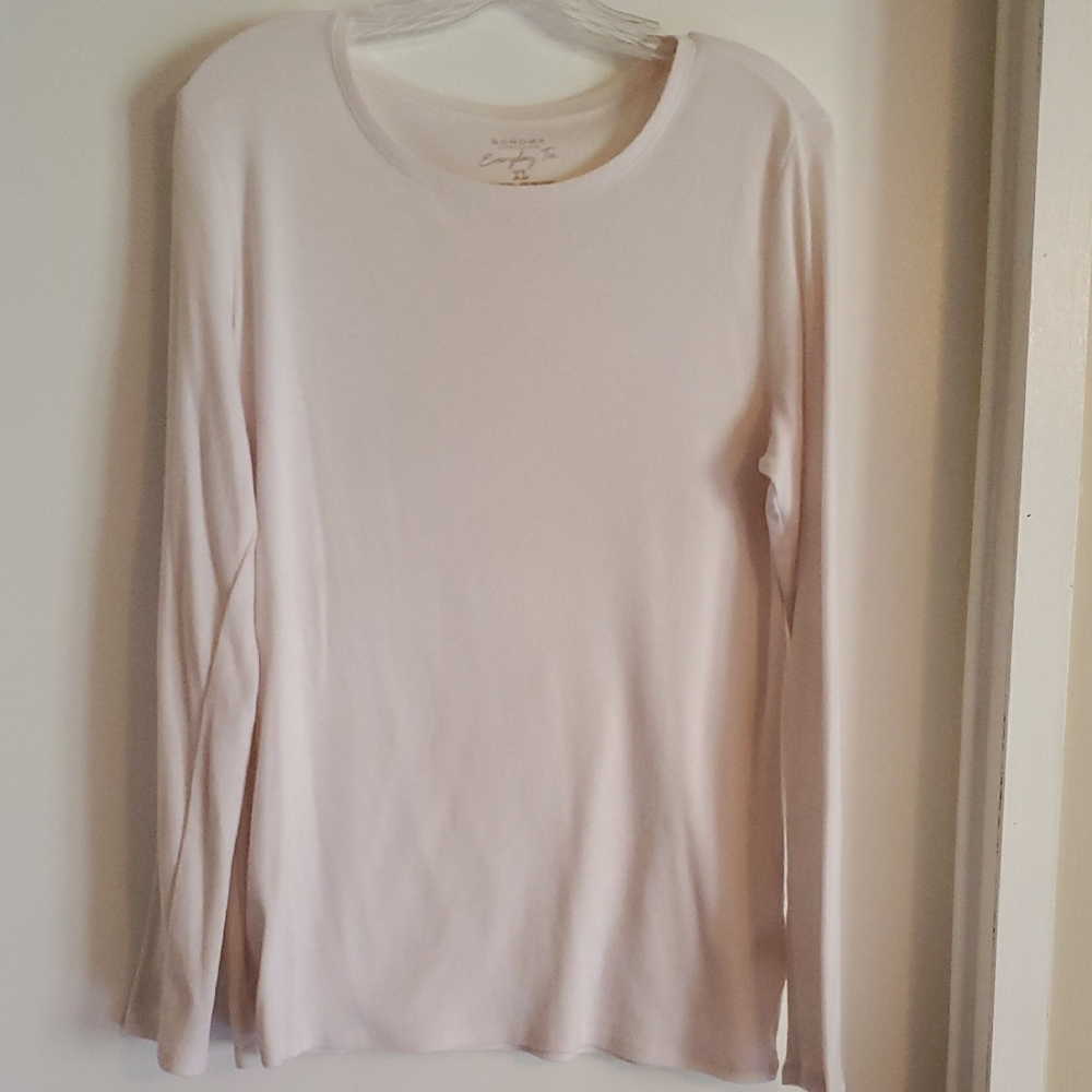 Sonoma Women's Long Sleeve Top in Cream